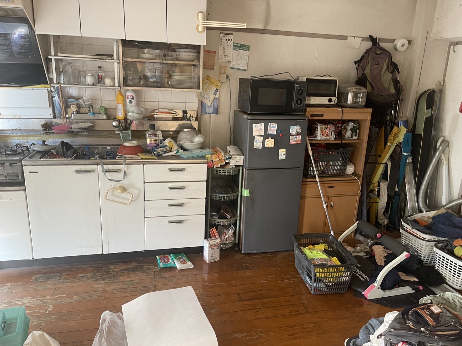 ワンルームの生前整理 BEFORE